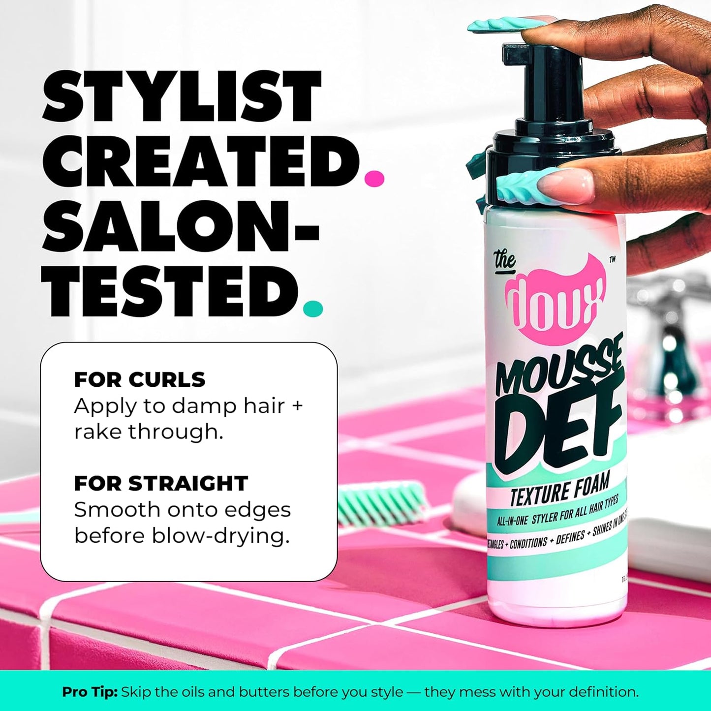 The Doux Mousse Def Texture Foam 7oz